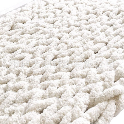 Chunky Knit Weighted Blanket – Cozy Calming Comfort